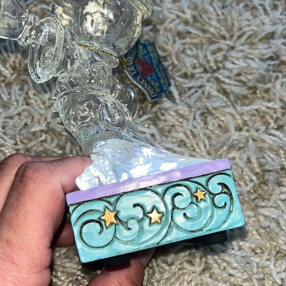 Disney Traditions Jim Shore Ice Bright Sorcerer Mickey Illuminated Figure Works - Picture 9 of 14